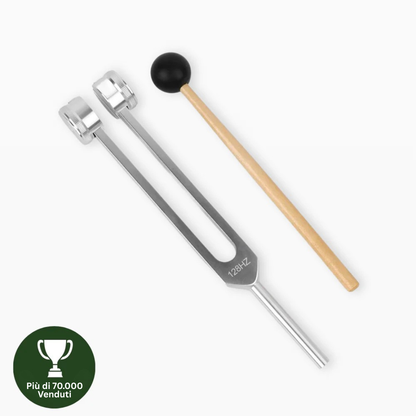 Strumento 128 Hz - Per sollievo da dolori e tensioni in pochi minuti