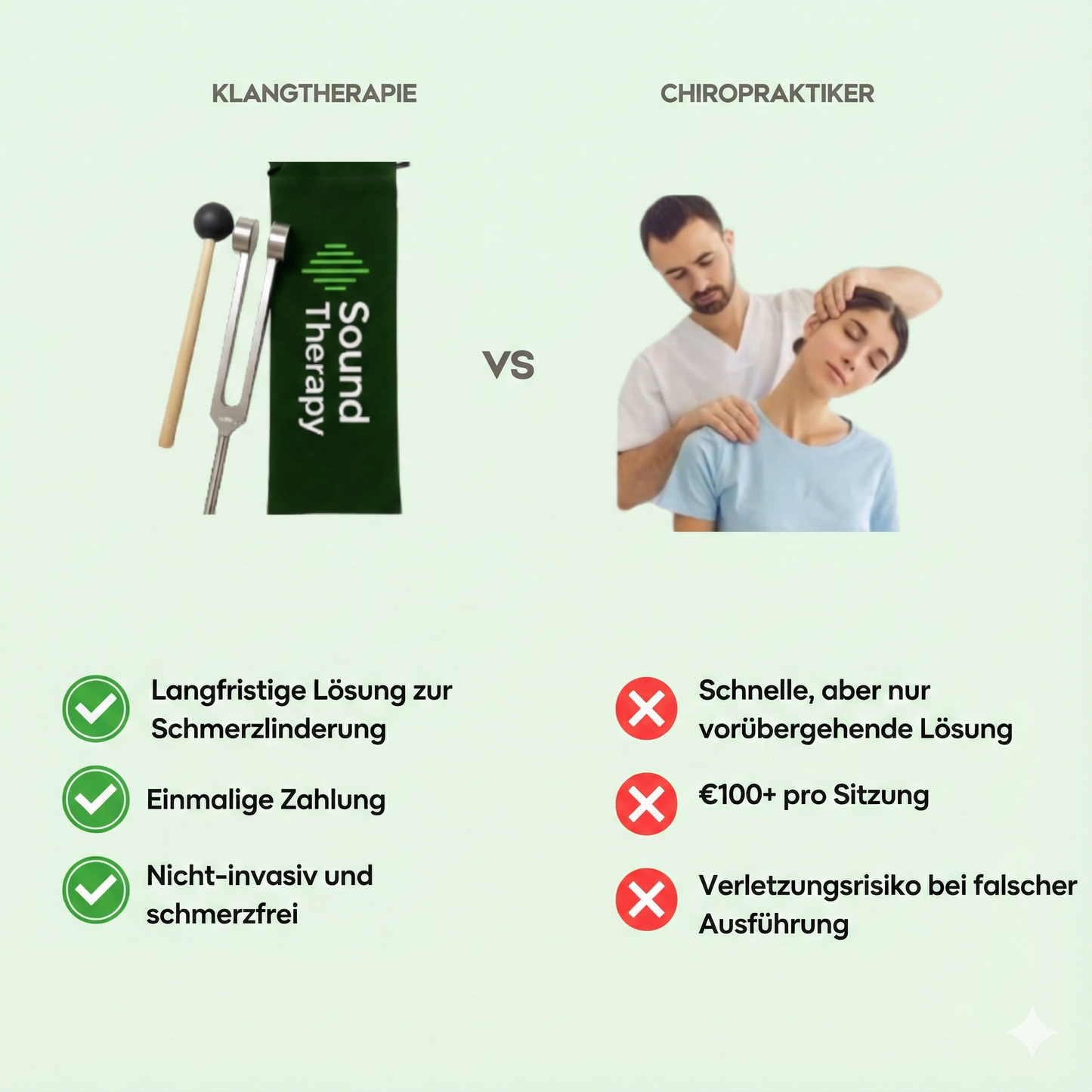 128-Hz-Gerät – Zur Linderung von Schmerzen und Verspannungen in wenigen Minuten