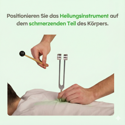 128-Hz-Gerät – Zur Linderung von Schmerzen und Verspannungen in wenigen Minuten